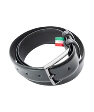 GAUD&Igrave; LUXURY Cintura in pelle Made in Italy NERO - Cinture - 3