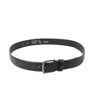 GAUD&Igrave; SANTA CROCE Cintura in pelle, Made in Italy NERO - Cinture - 2