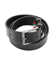 GAUD&Igrave; BRIDGE Cintura in pelle Made in Italy NERO - Cinture - 3