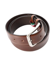 GAUD&Igrave; BRIDGE Cintura bombata, in pelle Tobacco - Cinture - 3