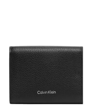 CALVIN KLEIN HARDWARE EMBLEM PEBB Portafoglio ziparound, in pelle na black - Portafogli Donna - 2