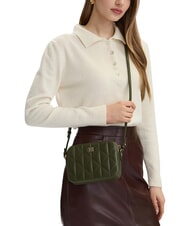 CALVIN KLEIN QUILTED EMBLEM Mini Bag a tracolla cypress - Borse Donna - 2