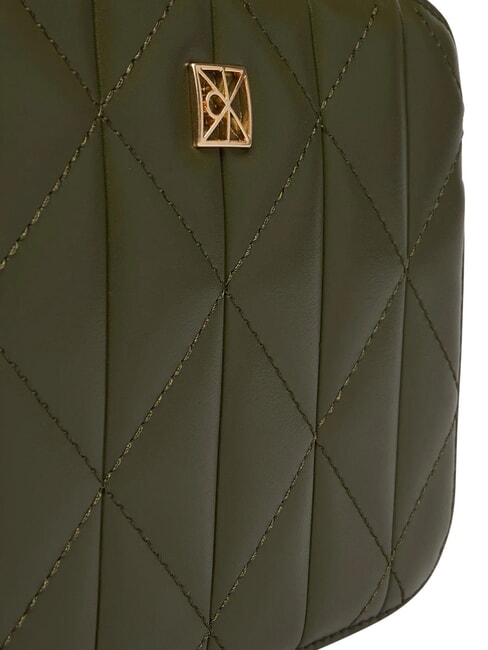 QUILTED EMBLEM Mini Bag a tracolla cypress - Borse Donna