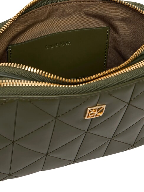 QUILTED EMBLEM Mini Bag a tracolla cypress - Borse Donna