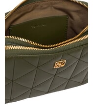 CALVIN KLEIN QUILTED EMBLEM Mini Bag a tracolla cypress - Borse Donna - 5