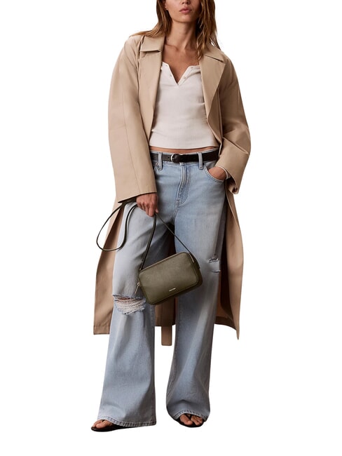 EMBOSSED LOGO Mini Bag a tracolla cypress - Borse Donna