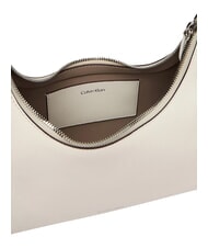 CALVIN KLEIN EMBOSSED LOGO Borsa a spalla, con tracolla white alyssum - Borse Donna - 5