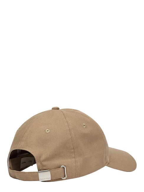 CKJ SMALL MONOGRAM Cappello con visiera desert taupe - Cappelli