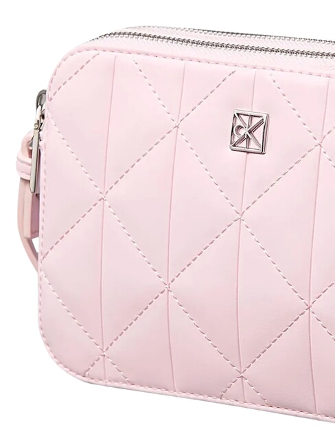 QUILTED EMBLEM Mini Bag a tracolla cradle pink - Borse Donna