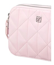 CALVIN KLEIN QUILTED EMBLEM Mini Bag a tracolla cradle pink - Borse Donna - 3