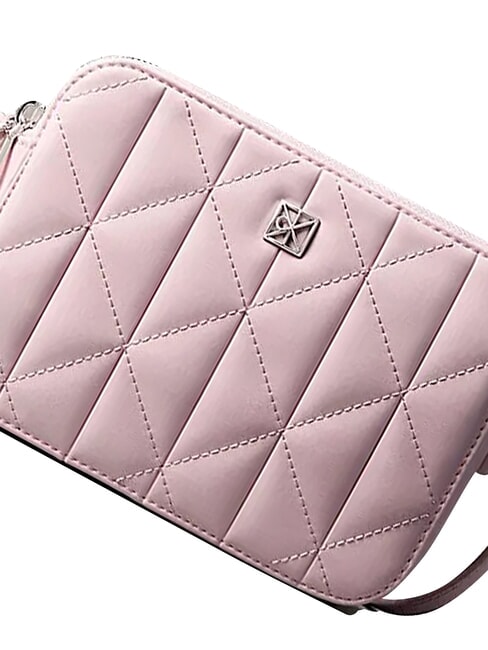 QUILTED EMBLEM Mini Bag a tracolla cradle pink - Borse Donna