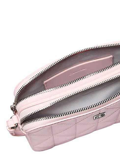 QUILTED EMBLEM Mini Bag a tracolla cradle pink - Borse Donna