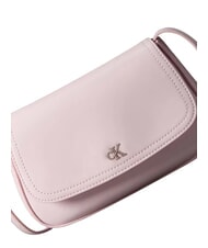 CALVIN KLEIN HARDWARE MONOGRAM Mini Bag a tracolla cradle pink - Borse Donna - 4