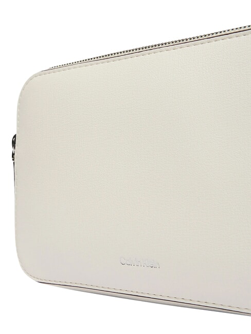 EMBOSSED LOGO Mini Bag a tracolla white alyssum - Borse Donna