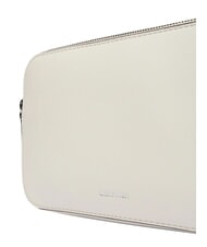 CALVIN KLEIN EMBOSSED LOGO Mini Bag a tracolla white alyssum - Borse Donna - 4