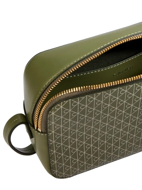 COATED EMBLEM Mini Bag a tracolla olivine aop - Borse Donna