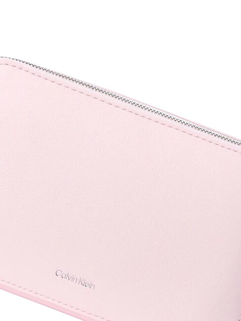 EMBOSSED LOGO Mini Bag a tracolla cradle pink - Borse Donna