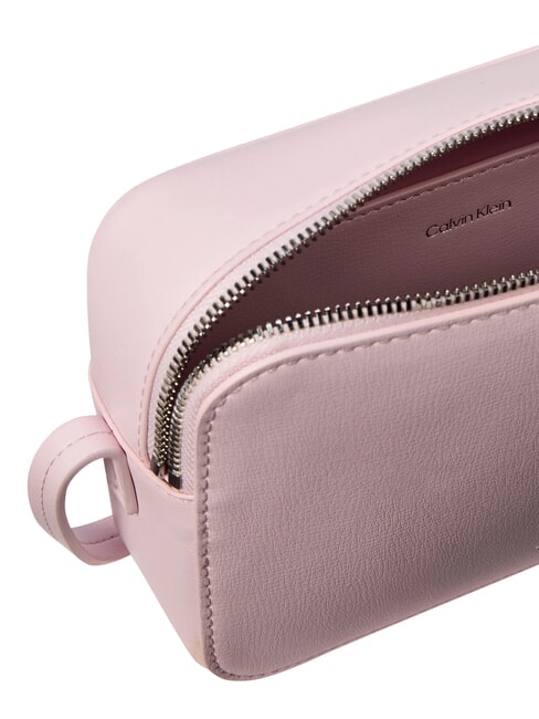 EMBOSSED LOGO Mini Bag a tracolla cradle pink - Borse Donna