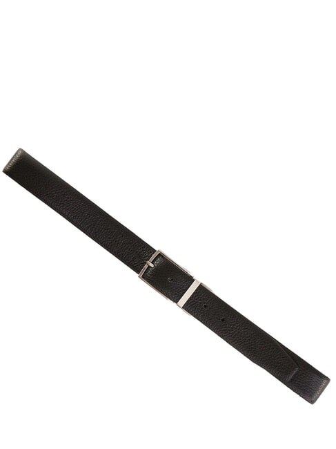 CERVO Cintura in pelle black/dk brown - Cinture