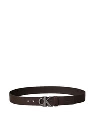 CALVIN KLEIN CK HARDWARE Cintura in pelle - Cinture