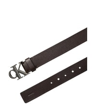 CALVIN KLEIN CK HARDWARE Cintura in pelle ck dark brown - Cinture - 4