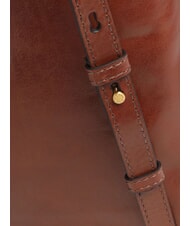 THE BRIDGE IOLANDA Zaino con tasca frontale, in pelle MARRONE - Borse Donna - 3