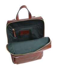 THE BRIDGE IOLANDA Zaino con tasca frontale, in pelle MARRONE - Borse Donna - 4