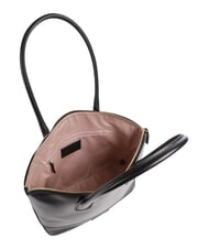 THE BRIDGE IOLANDA Borsa shopping a spalla, in pelle Nero Oro - Borse Donna - 4