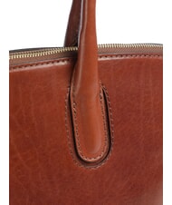 THE BRIDGE IOLANDA Borsa shopping a spalla, in pelle MARRONE - Borse Donna - 3