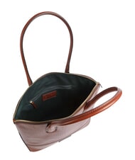 THE BRIDGE IOLANDA Borsa shopping a spalla, in pelle MARRONE - Borse Donna - 4
