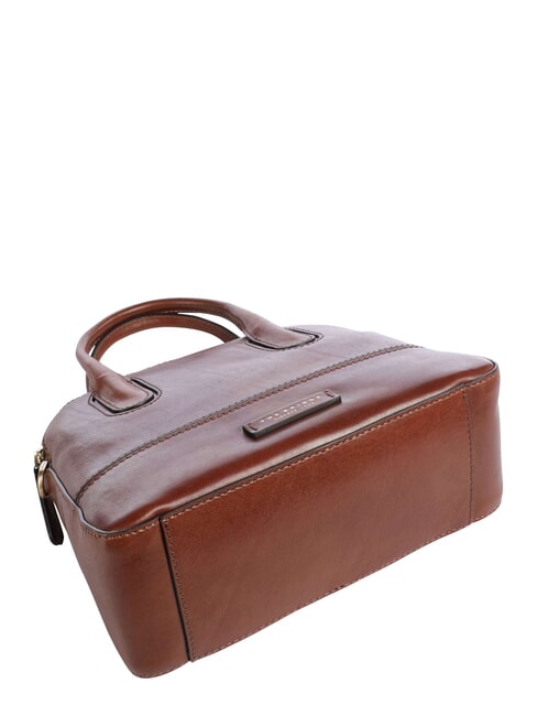 IOLANDA Borsa a mano, con tracolla, in pelle MARRONE - Borse Donna