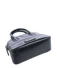 THE BRIDGE IOLANDA Borsa mini a mano, con tracolla, in pelle oltremare abb. oro - Borse Donna - 5