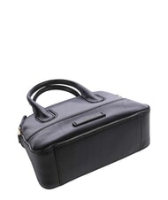 THE BRIDGE IOLANDA Borsa mini a mano, con tracolla, in pelle Nero Oro - Borse Donna - 5