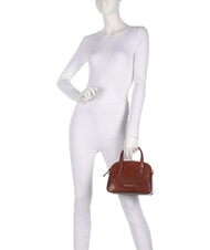 THE BRIDGE IOLANDA Borsa mini a mano, con tracolla, in pelle MARRONE - Borse Donna - 6