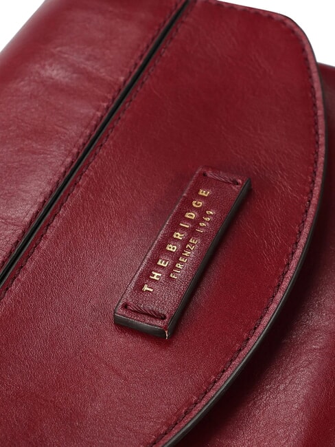 IOLANDA Borsa a tracolla, in pelle ribes/oro - Borse Donna