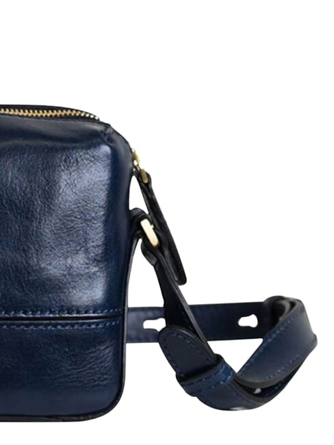 IOLANDA Borsa mini a tracolla, in pelle oltremare abb. oro - Borse Donna