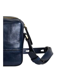 THE BRIDGE IOLANDA Borsa mini a tracolla, in pelle oltremare abb. oro - Borse Donna - 4