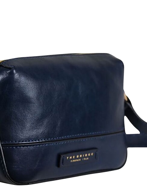 IOLANDA Borsa mini a tracolla, in pelle oltremare abb. oro - Borse Donna