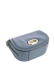 THE BRIDGE ILARIA Borsa a tracolla in pelle ceruleo abb.oro - Borse Donna - 5