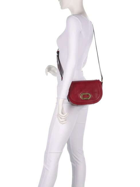 ILARIA Borsa a tracolla in pelle ribes/oro - Borse Donna