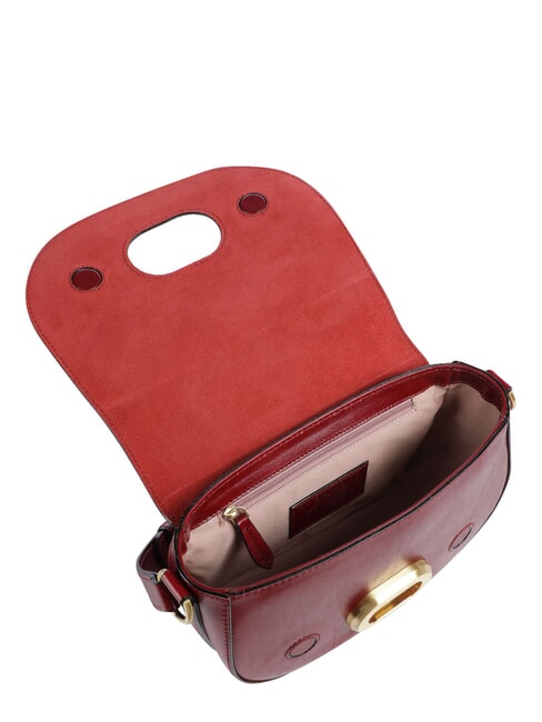 ILARIA Borsa a tracolla in pelle ribes/oro - Borse Donna