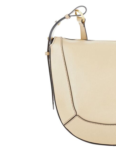 FEDORA Borsa tracolla in pelle con flap butter abb. oro - Borse Donna