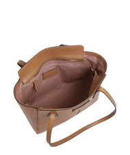 THE BRIDGE GLORIA  Shopping Bag in pelle marzapane abb. oro - Borse Donna - 4