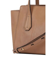 THE BRIDGE GLORIA  Borsa a mano, con tracolla marzapane abb. oro - Borse Donna - 6