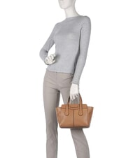 THE BRIDGE GLORIA  Borsa a mano, con tracolla marzapane abb. oro - Borse Donna - 7