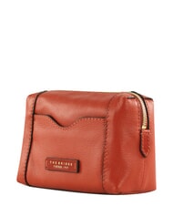 THE BRIDGE GEMMA  Beauty Case in pelle arancio bruciato abb. oro - Beauty Case - 3