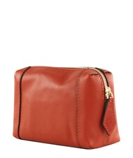 THE BRIDGE GEMMA  Beauty Case in pelle arancio bruciato abb. oro - Beauty Case - 4