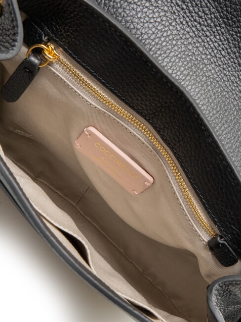 CARMY CANVAS Borsa a tracolla natural/noir - Borse Donna