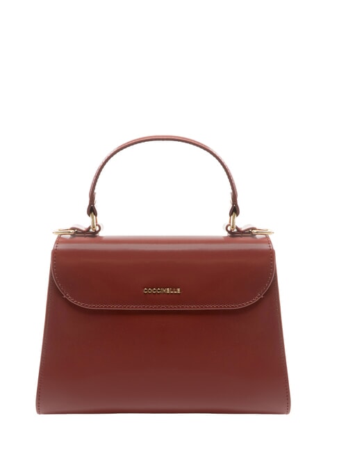 DEW SHINY CALF Borsetta a mano, con tracolla brandy - Borse Donna