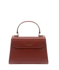 COCCINELLE DEW SHINY CALF Borsetta a mano, con tracolla brandy - Borse Donna - 4